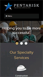 Mobile Screenshot of pentarisk.com